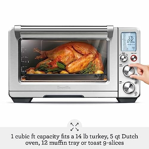 Breville Smart Oven cooking a turkey